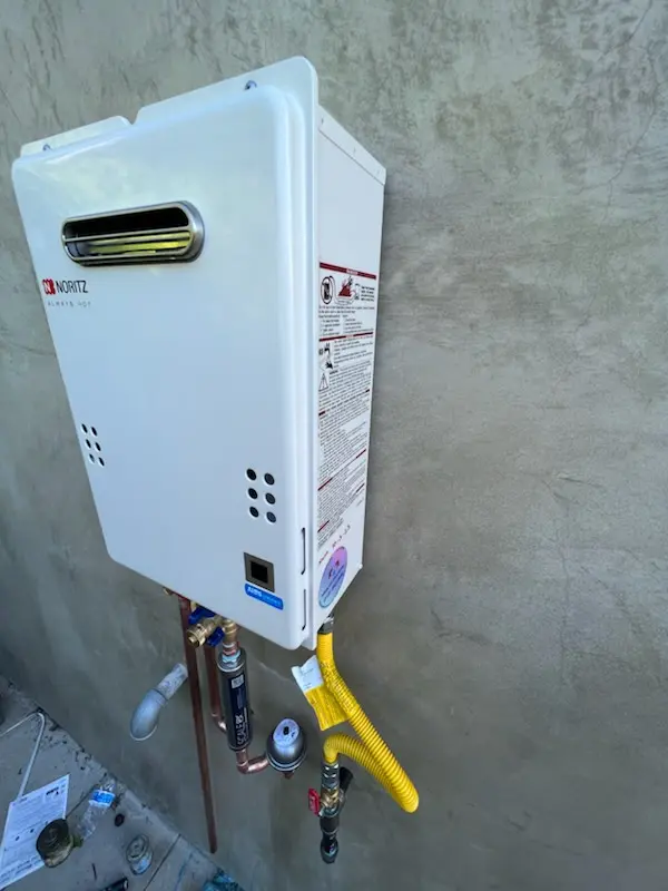 Tankless water heater installation for Hockessin Park homes